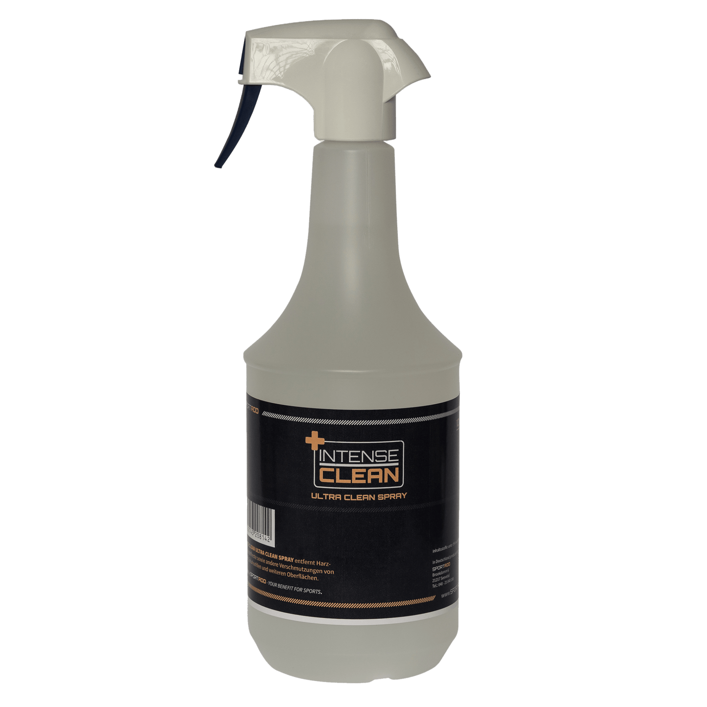 1-Liter-Sprayflasche INTENSE CLEAN ULTRA CLEAN, Hochleistungsreiniger für effektive und schnelle Säuberung.